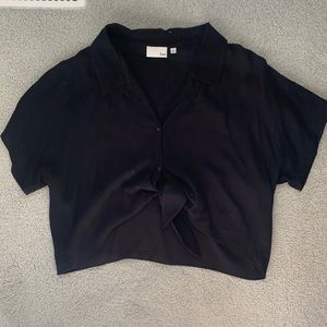 Wilfred Free Black tie top